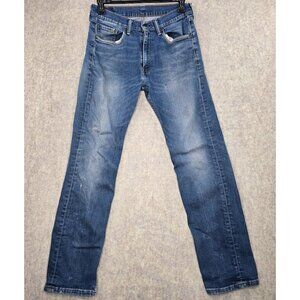 Mens Levis 541 Athletic Fit Jeans W33 L34 Blue Denim
